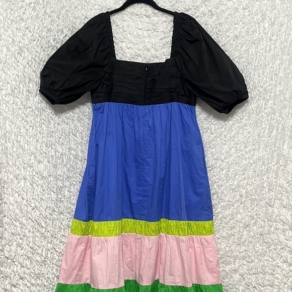 CROSBY BY MOLLIE BURCH COLOR-BLOCK EDEN DRESS, SIZE M - Picture 4 of 7